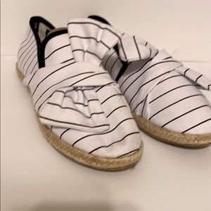 Nautica Rudder Knot Espadrilles White Blue 9.5